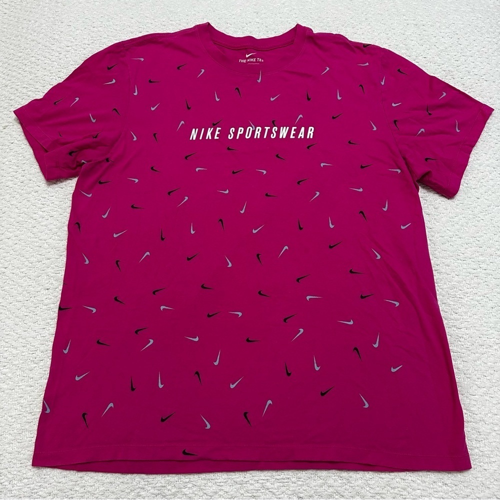 Nike Sportswear Miami AOP Checks Tee Men’s Size Large XL